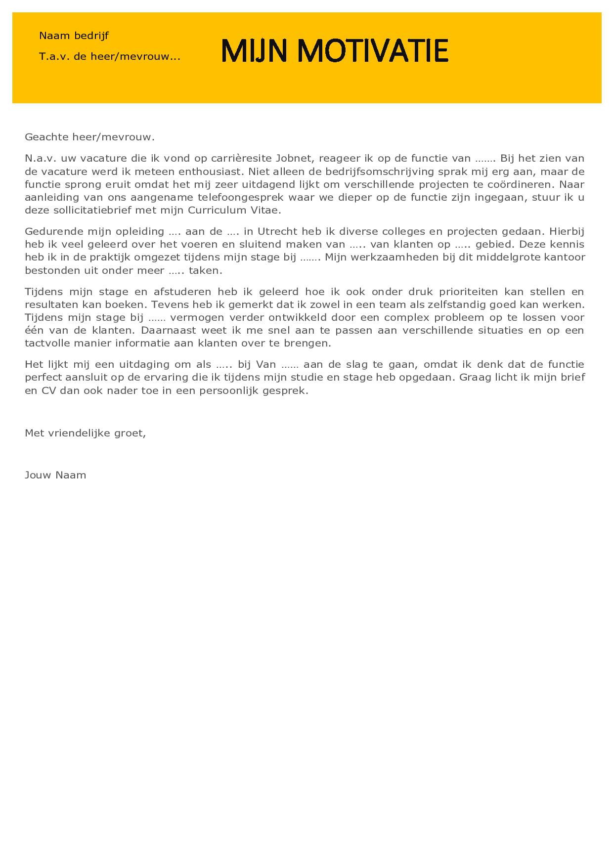 Presenteer je vaardigheden met dit CV sjabloon Afbeelding 2