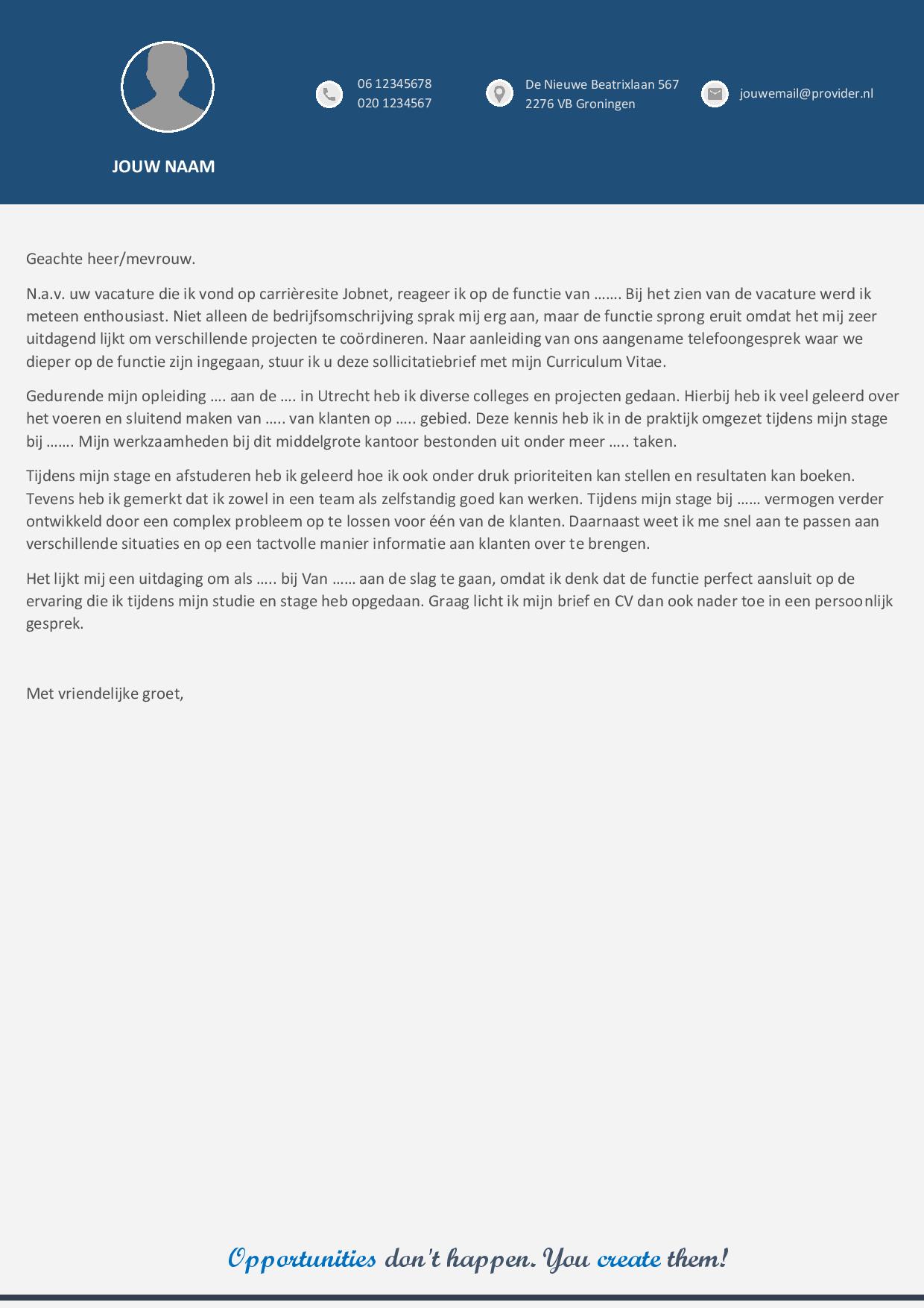 Weinig ervaring en toch indruk maken met een cv? Afbeelding 2